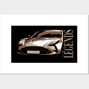 Aston Martin One-77 (2009–2012) Awesome Artwork Cars Form Posters and Art